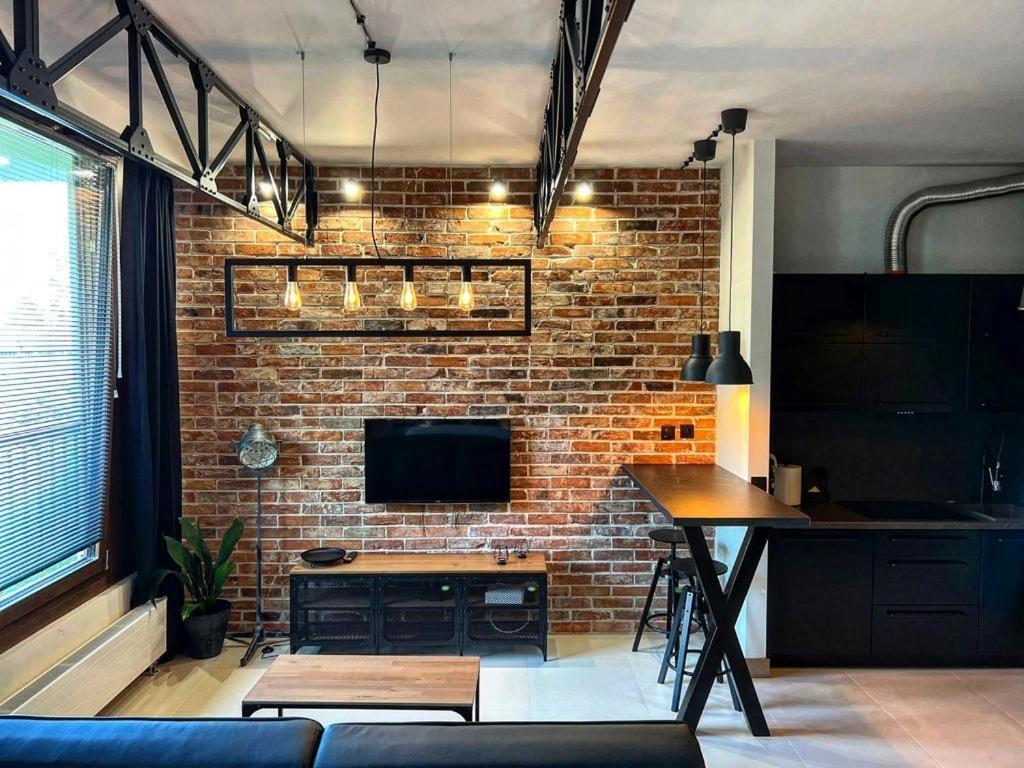 Loft Apartment Browary Warszawskie Varşovia Exterior foto
